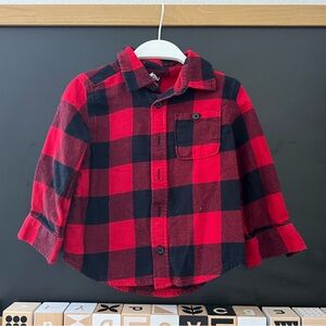Toddler plaid flannel